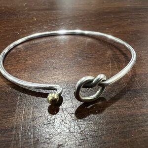 Vintage Love Knot Bangle